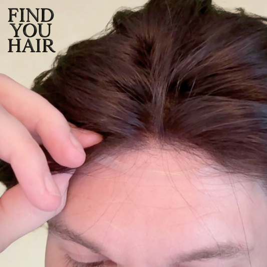 Mediam brown light , breatable full lace hair systen (uncut)