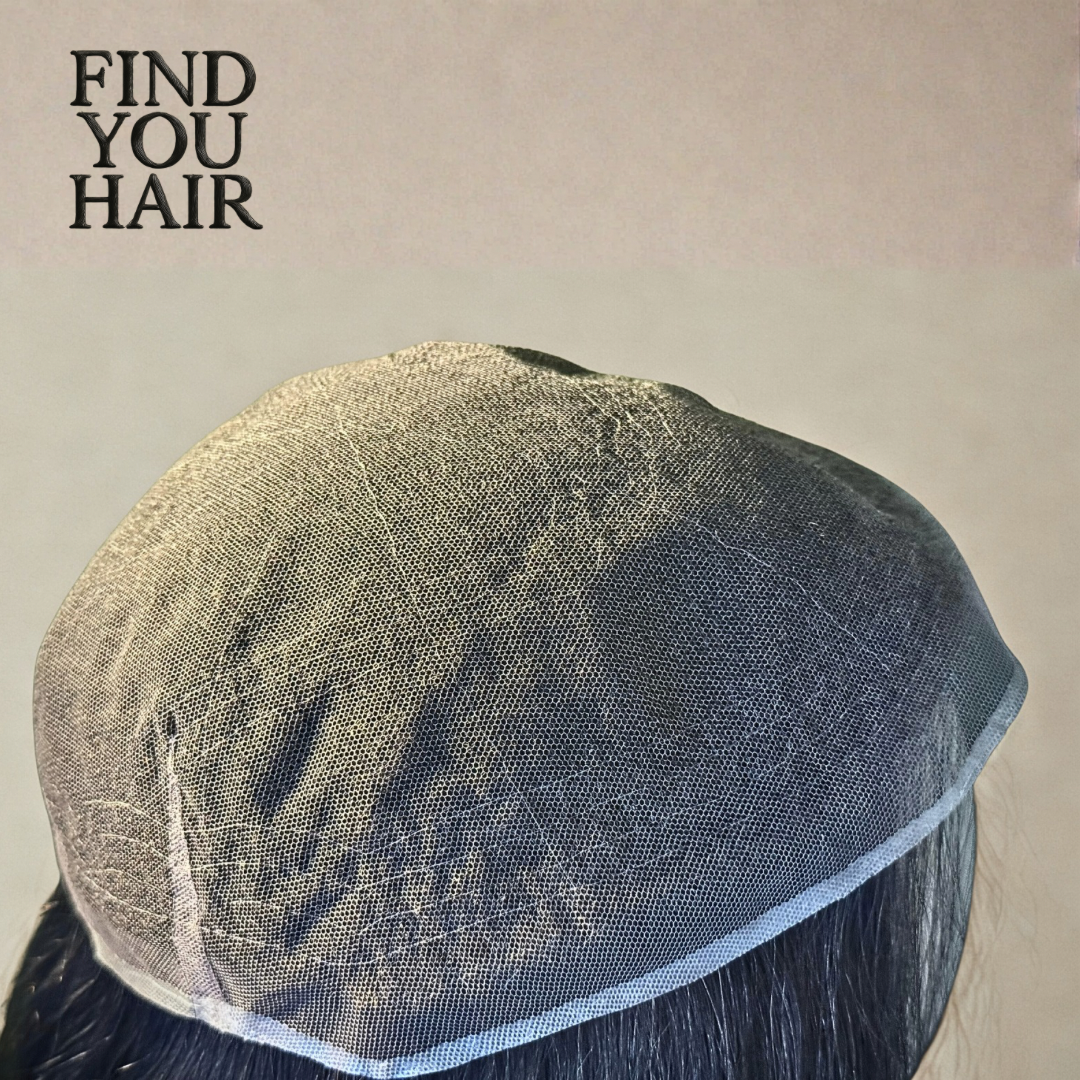 Mediam brown light , breatable full lace hair systen (uncut)